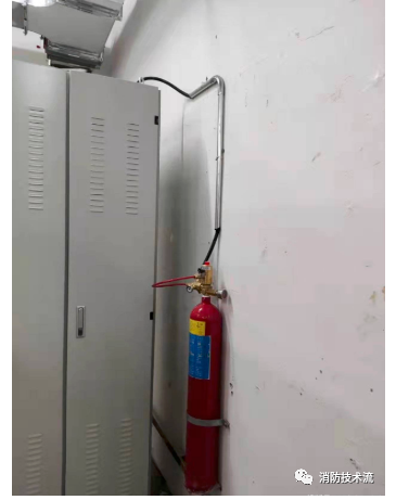 強弱電井探火管滅火裝置設計實例